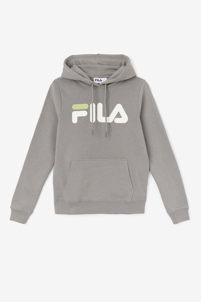 Fila Lucy Hoodie Grey - Womens - 34876RHCM